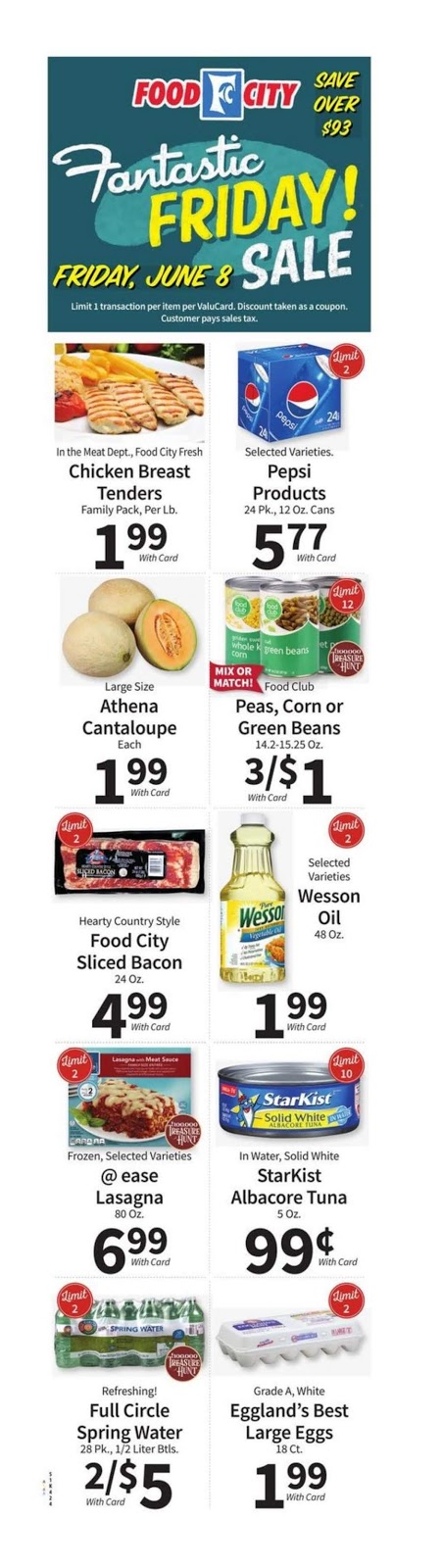 food city weekly ad june 6 12 2018 view weekly ad food city flyer