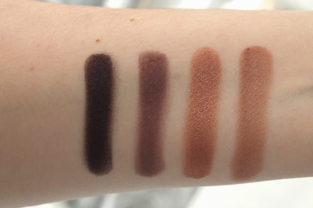 Burberry Nude Blush palette swatches