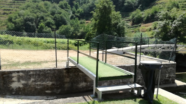 Ponte Pedonal na Praia Fluvial de Fornelos Ponte Pedonal na Praia Fluvial de Fornelos