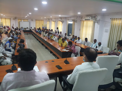 Minister: धार्मिक एवं गन्ना उद्योग विकास पर प्रमंडल स्तरीय समीक्षा, Divisional level review on religious and sugarcane industry development, AnjNewsMedia