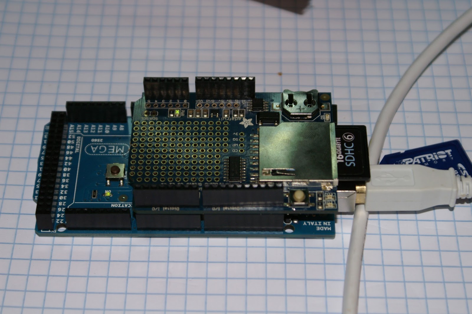 Data Logging Shield | Captain Kidd's Robot Sailboat Project