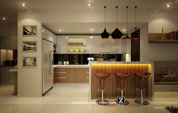 Thiết kế nội thất phòng bếp đẹp, hiện đại tại TP.HCM 26