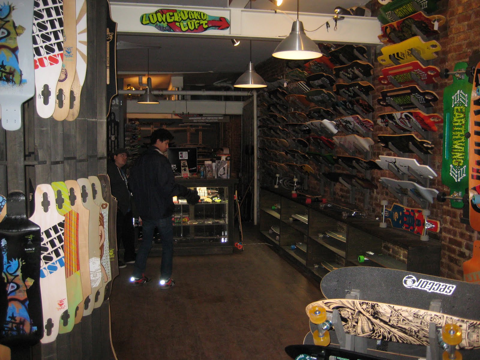 OASIS SKATEBOARD FACTORY Longboard Loft NYC On winter break, OSF