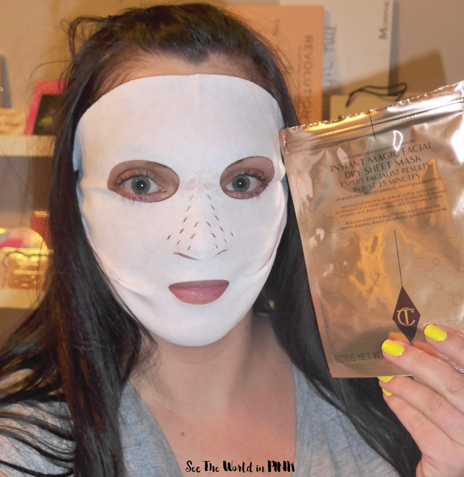 Skincare Sunday - Charlotte Tilbury Instant Magic Facial Dry Sheet Mask
