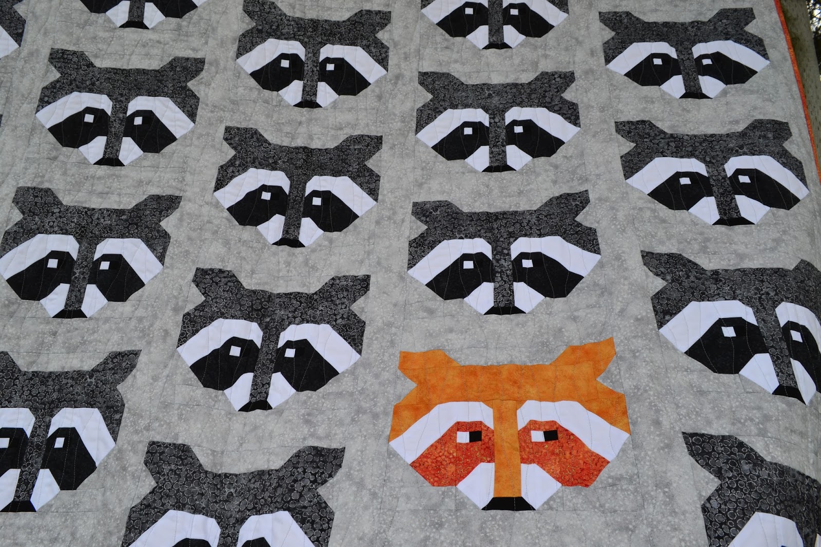 Sew Quilts: Raccoon Quilt
