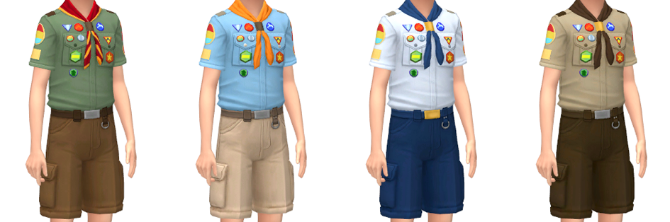 My Sims 4 Blog: Clothing and Accessories by MarvinSims