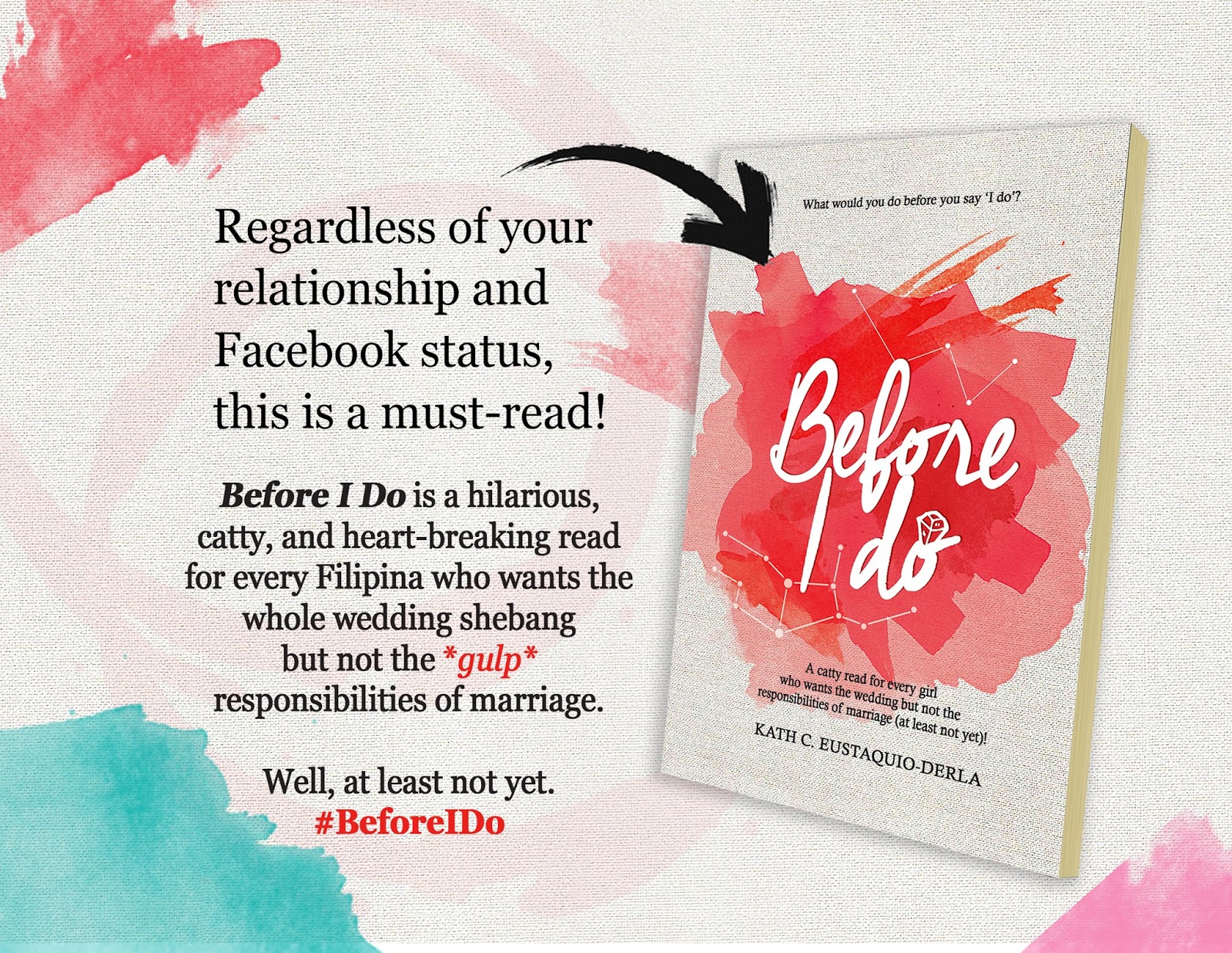 Book: BEFORE I DO by Kath Eustaquio- Derla - Mommy QueenElizabeth