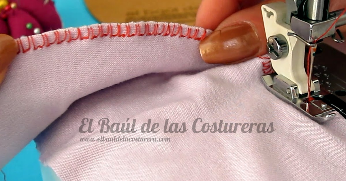 sabor dulce Bolsa Conversacional Coser telas elásticas con máquina casera