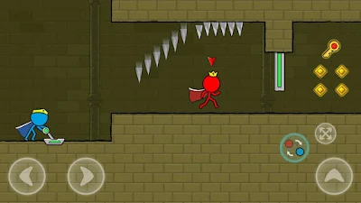 تحميل لعبة Red and Blue Stickman مهكرة للأندرويد آخر إصدار