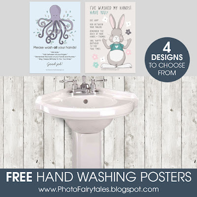 Free Hand Washing Poster Printable - let's beat coronavirus!