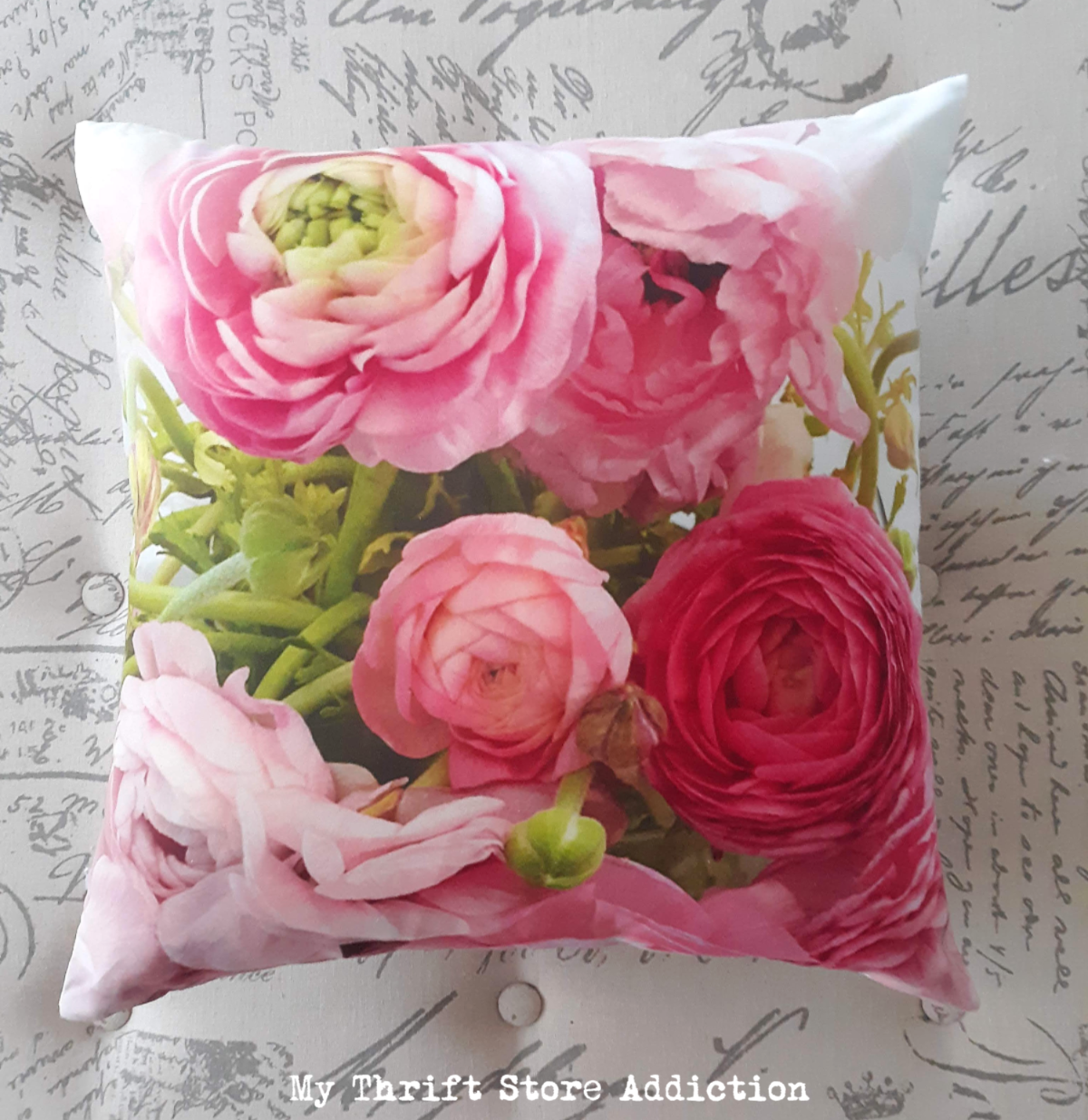 floral pillow covers