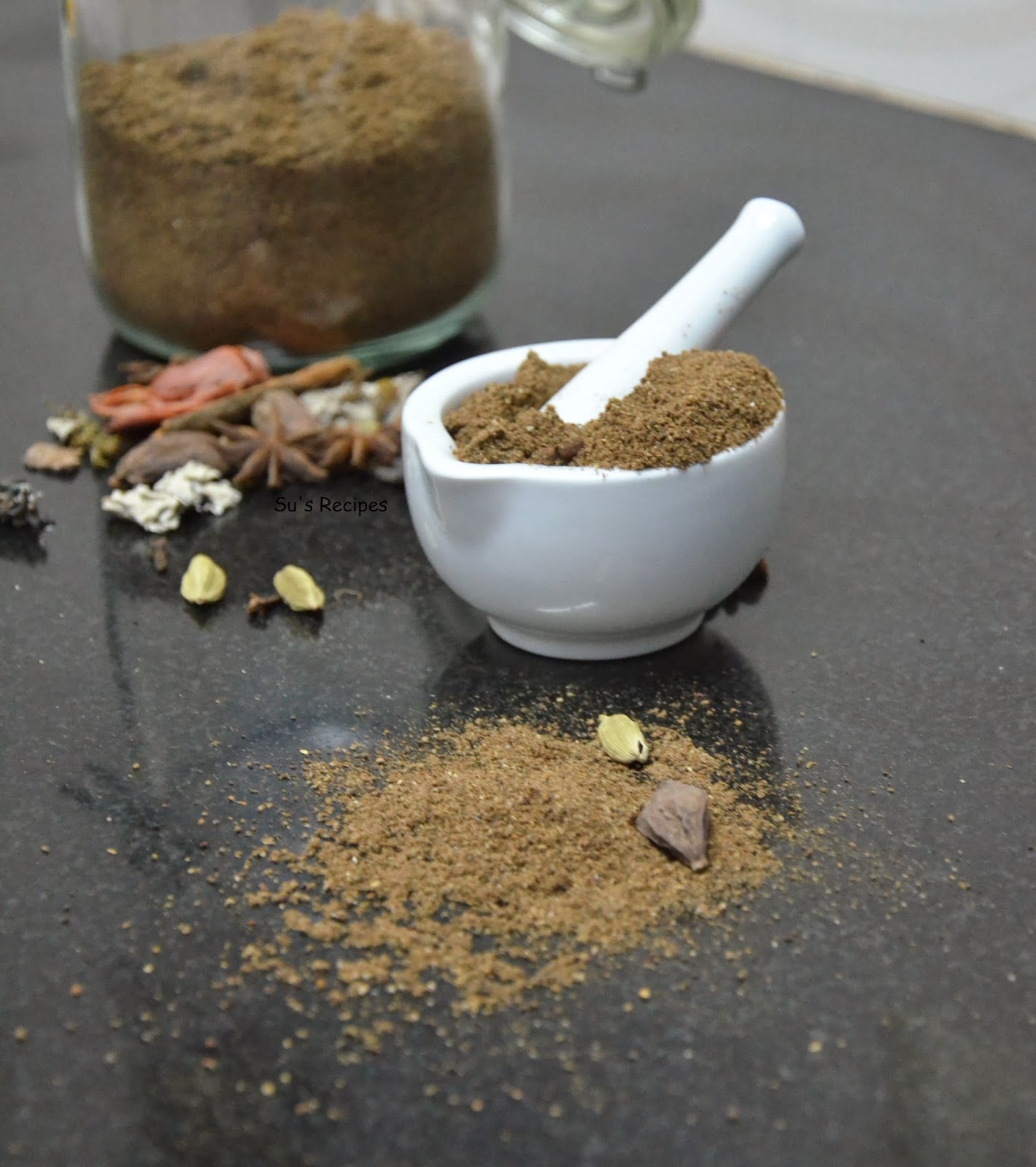 Su's Recipes Authentic Garam Masala A Mix of Spices