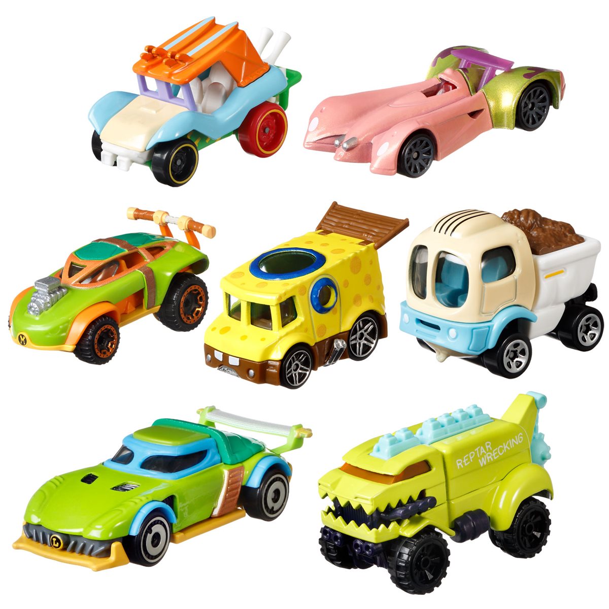 Hot Wheels Nickelodeon Patrick Spongebob Squarepants Character Cars ...