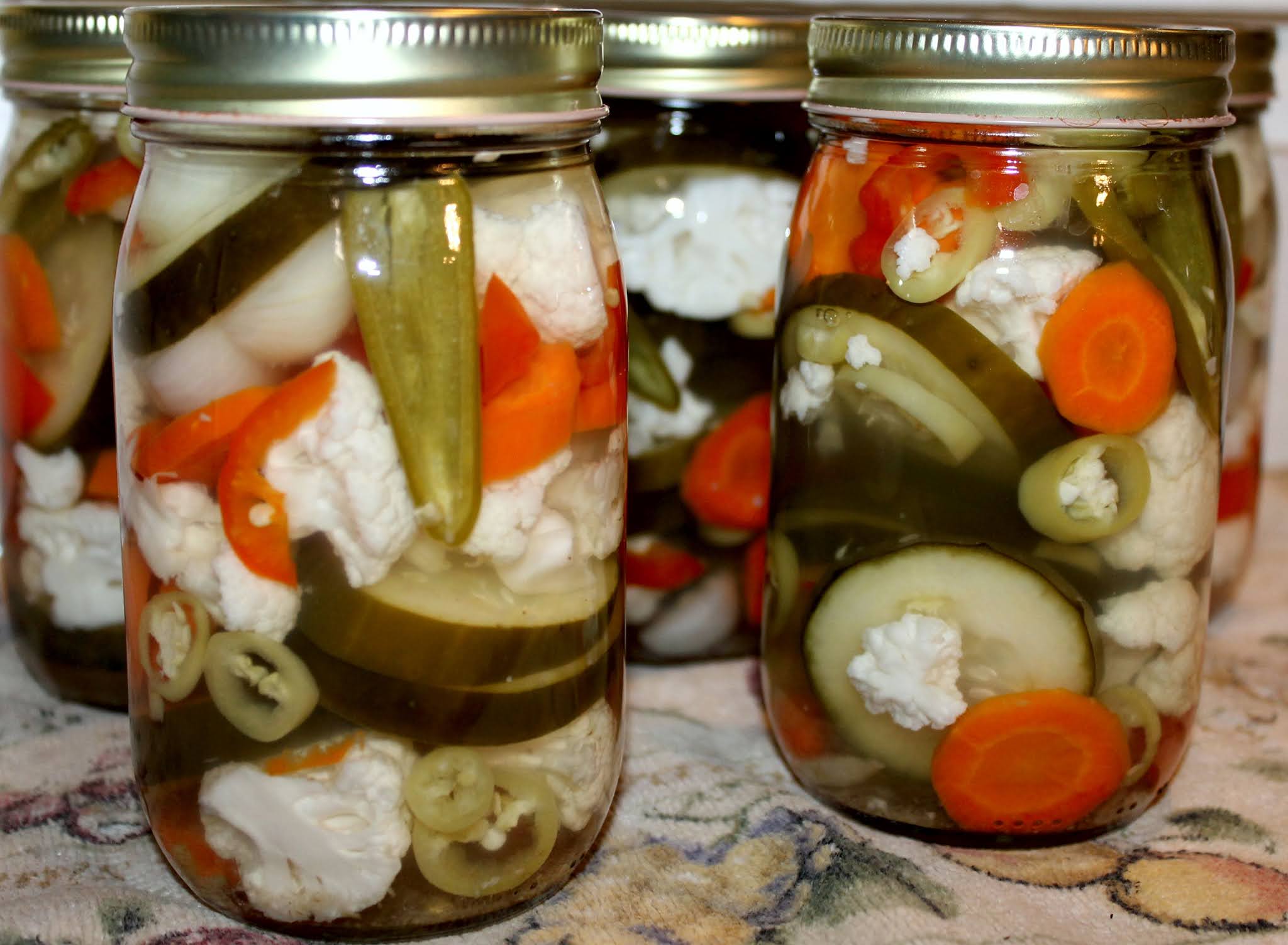 Cooking With Mary and Friends: Hot Pickle Mix Vegetables