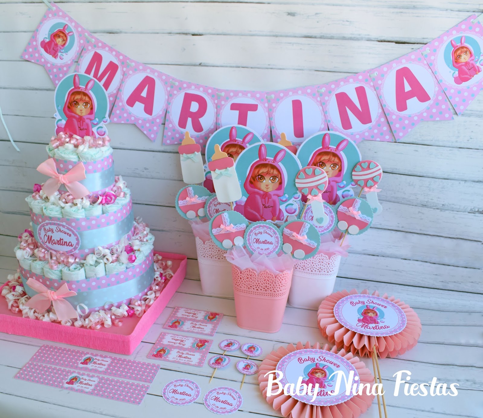 Kit baby shower Martina