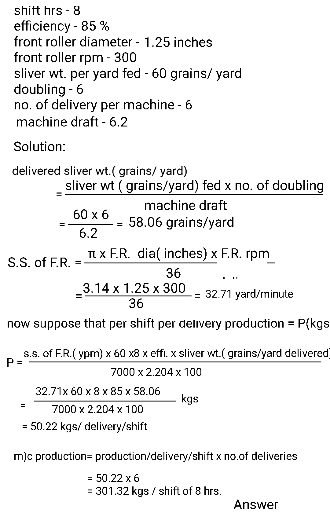 Share more than 133 ring frame production calculation best netgroup