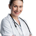 Confident Happy Female Doctor Stock Photo
