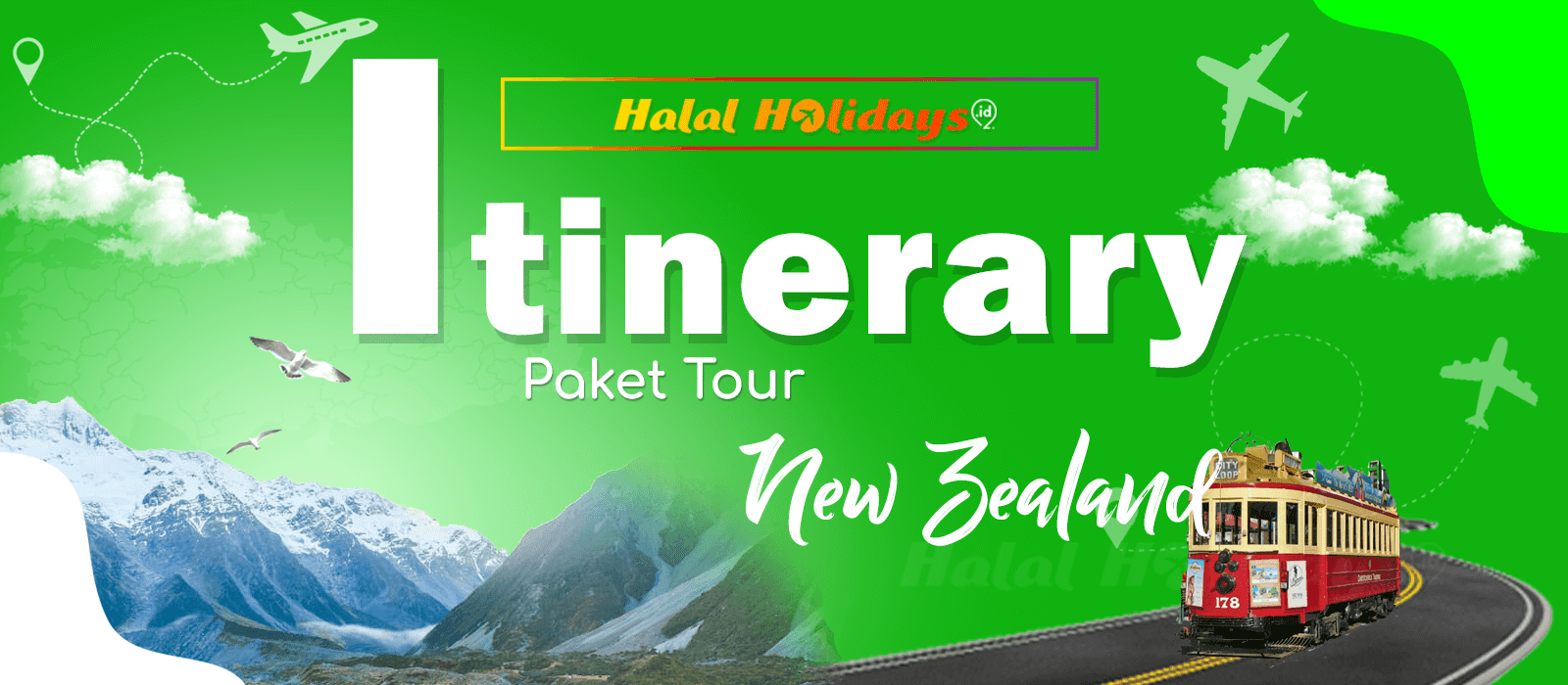 Itinerary Paket Tour Halal New Zealand 10 Hari