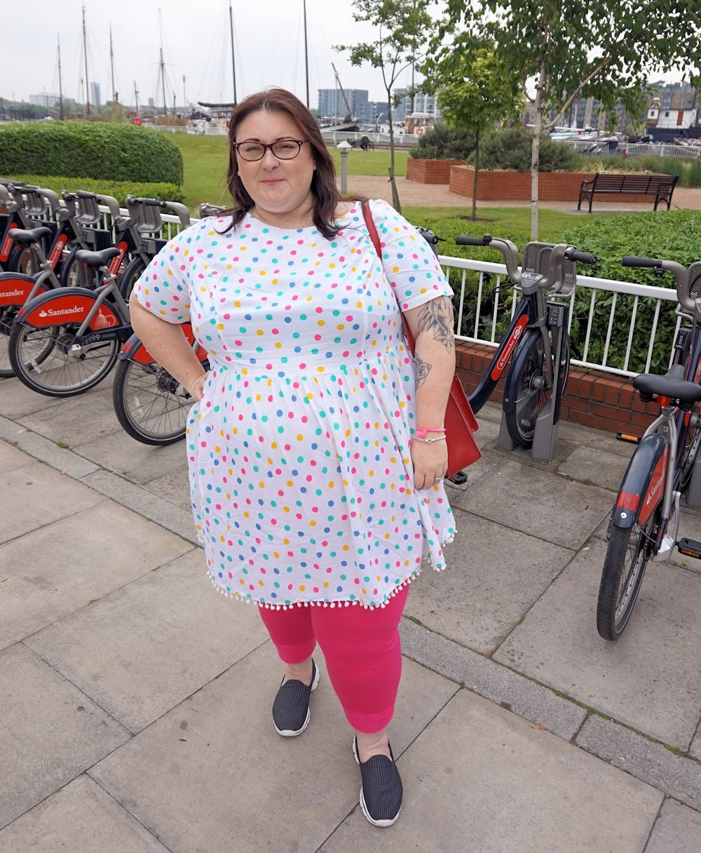 simply be polka dot dress
