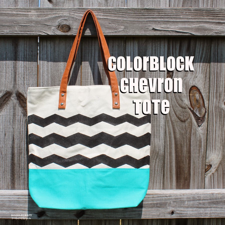 http://www.doodlecraftblog.com/2014/05/colorblock-chevron-tote-with-frogtape.html