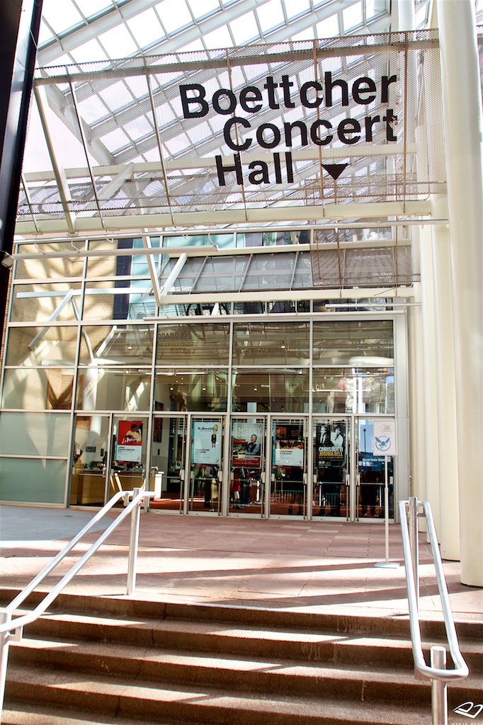 Derek Brad Photography Boettcher Concert Hall