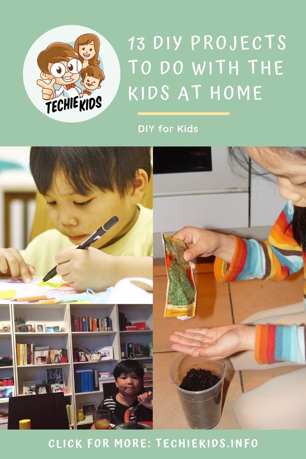 13 DIY Projects to Do With The Kids At Home