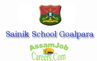 Sainik School Goalpara Jobs