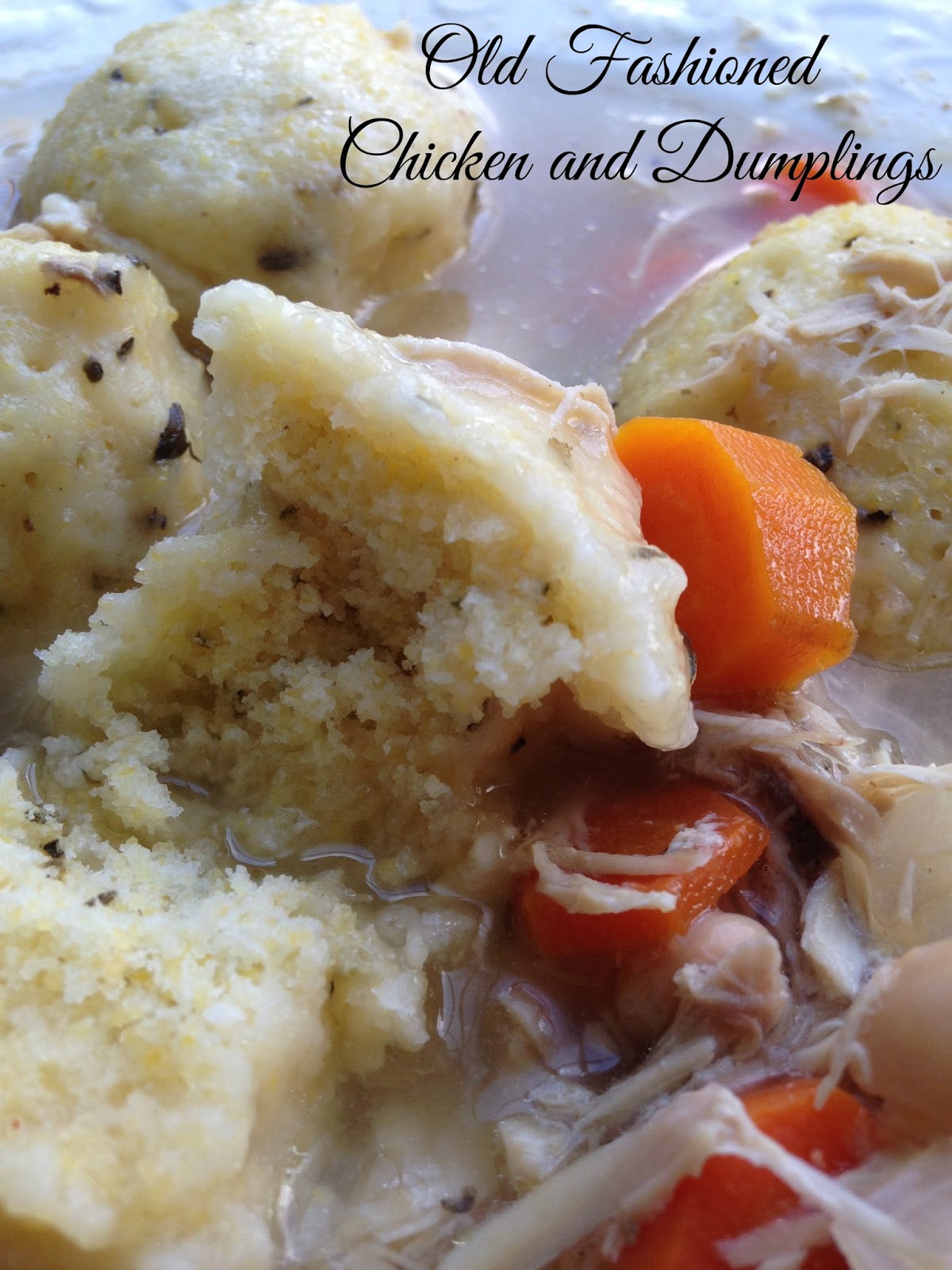 Turnips 2 Tangerines: Old Fashioned Chicken and Dumplings