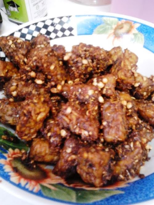 Peace yo! Resepi tempe goreng berempah