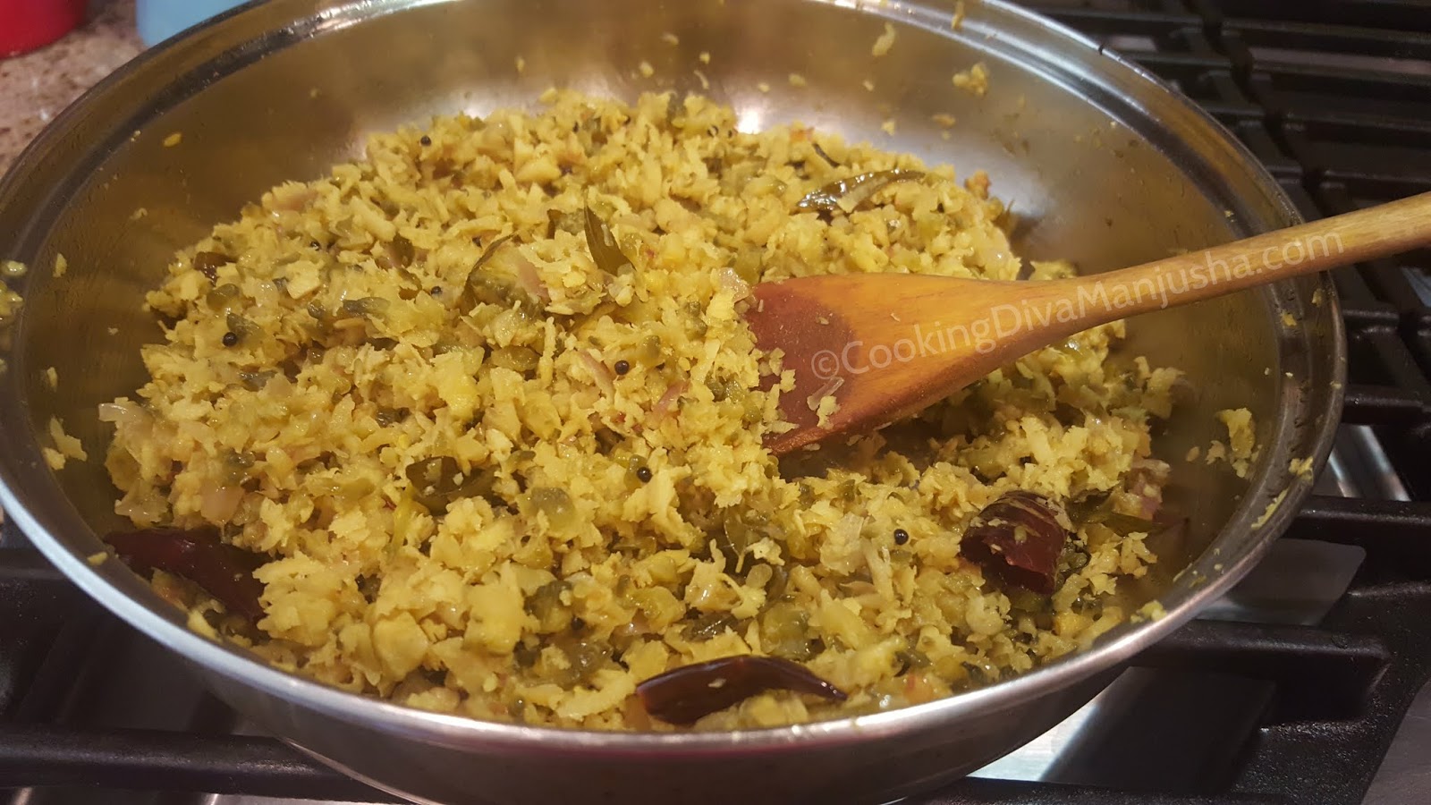 Pavakka Thoran naadan style Bitter Gourd coconut stir fry Kerala style