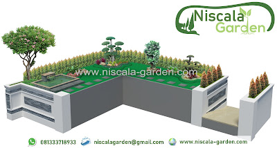 Desain Taman Minimalis dan Taman Tropis