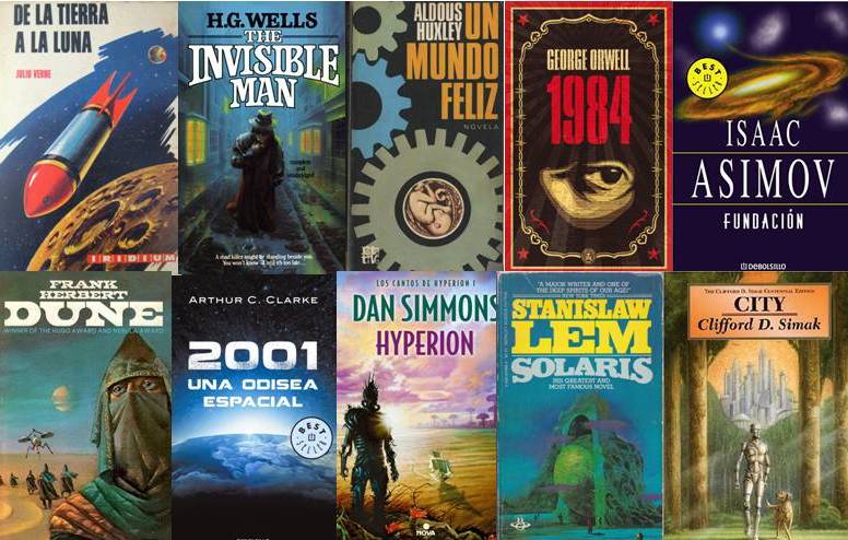bahía beneficio pesado Lecturas Indispensables: 100 obras indispensables de la literatura de ciencia  ficción