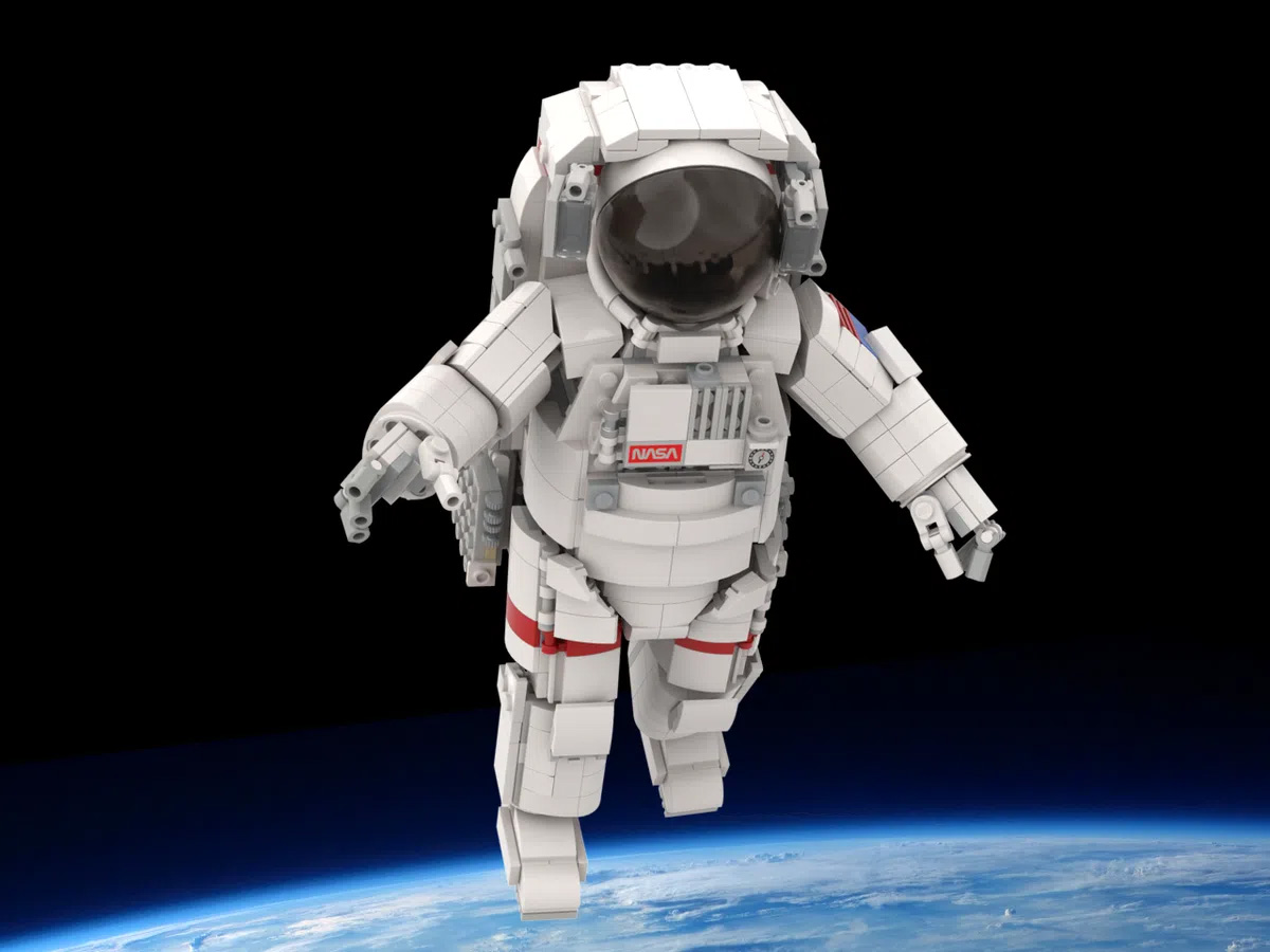レゴ(R)アイデアで『レゴ(R)宇宙飛行士』が製品化レビュー進出！2021年第1回1万サポート獲得デザイン紹介