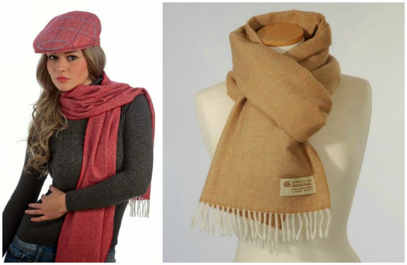 Artesanía Textil Grazalema: bufandas, y ponchos - El armario de Lu Jane