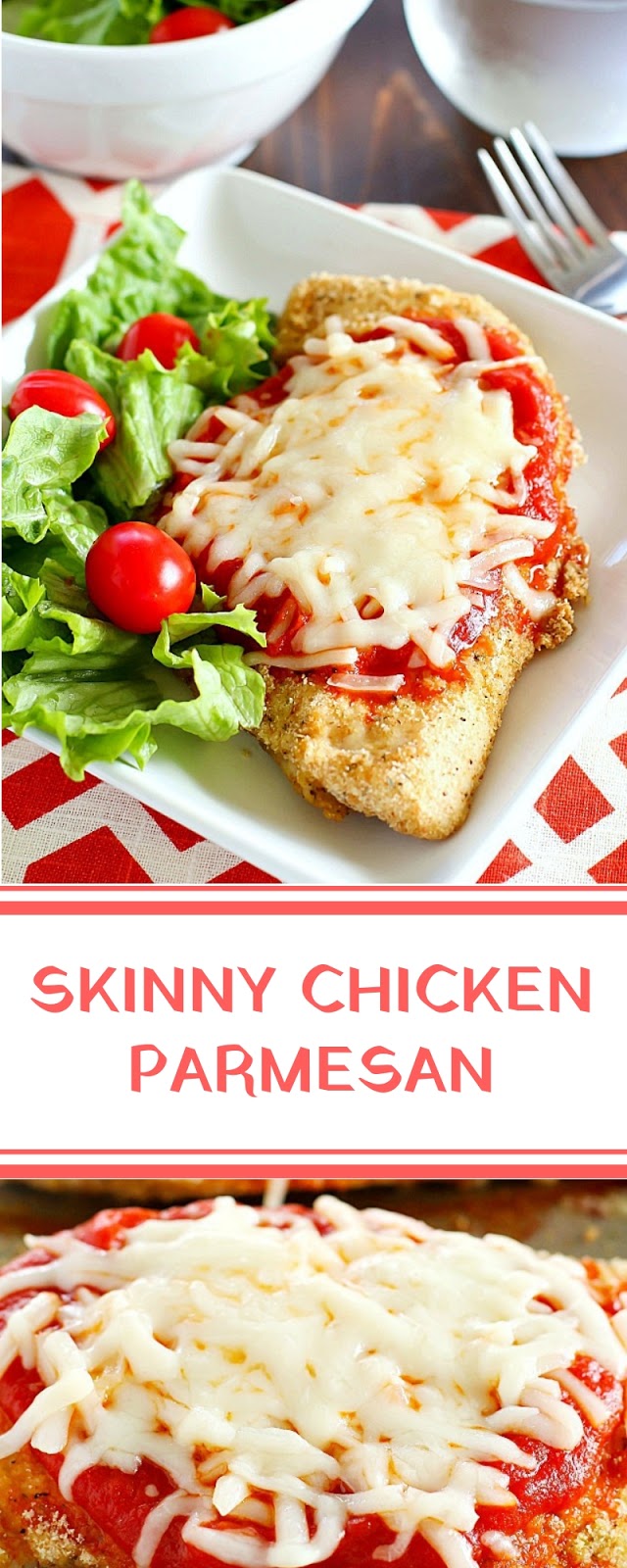 Skinny Chicken Parmesan - Genius Kitchen Food
