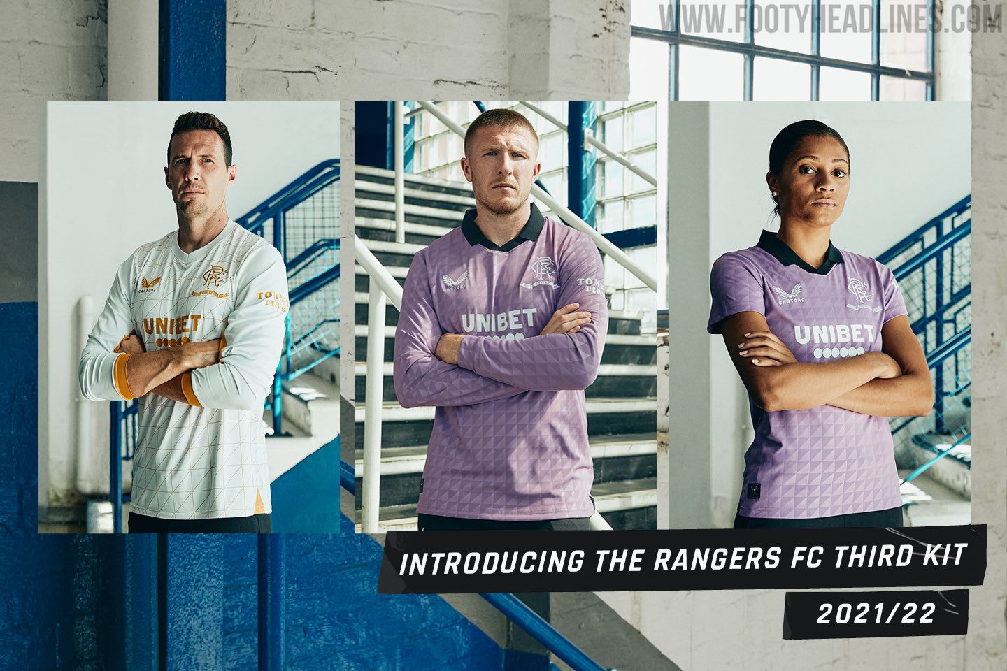 Rangers 21-22 Away Kit Released - Footy Headlines