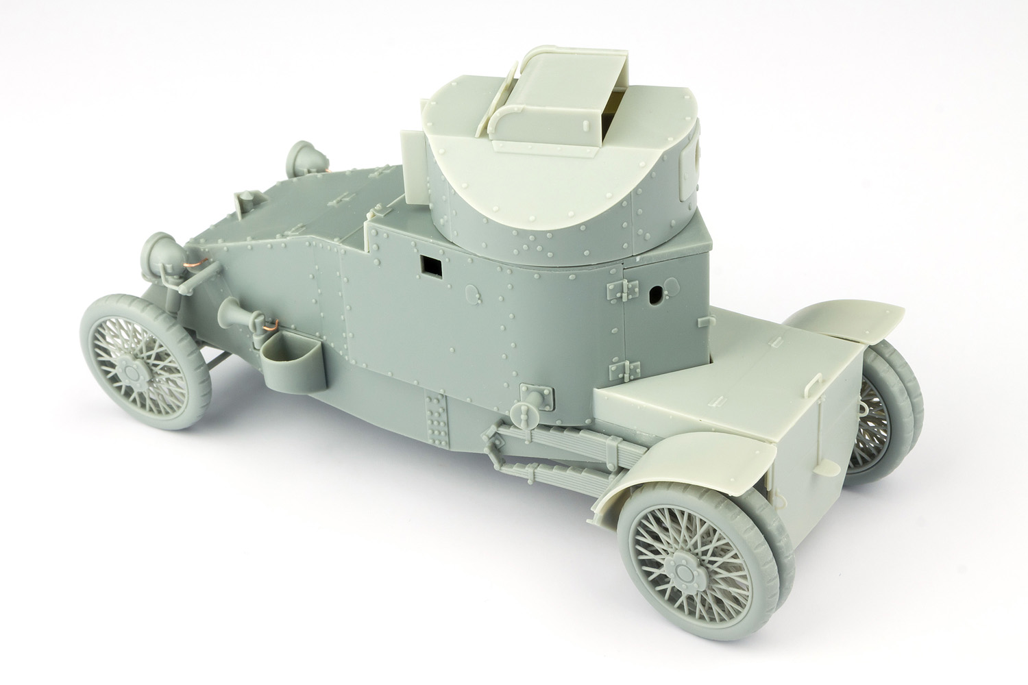 Lanchester Armoured Car plastic kit Copper State Models 35001 1/35 