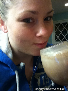 frozen hot chocolate with a blender bottle by beckycharms
