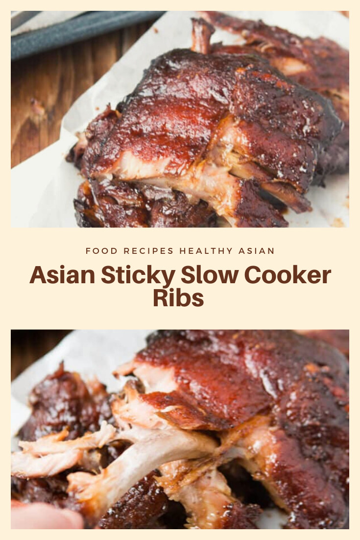 Asian Sticky Slow Cooker Ribs