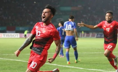 Tendangan Hargiano Tutup Kemenangan Timnas Indonesia U-23 Di Babak Penyisihan Grup A