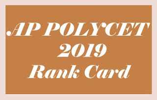 AP POLYCET Rank card Download 2019, AP POLYCET 2019 Rank card