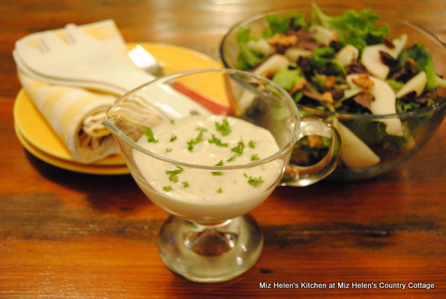 Pear Salad With Blue Cheese Ranch Dressing at Miz Helen's Country Cottage