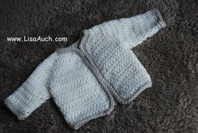 newborn crochet cardigan pattern  free