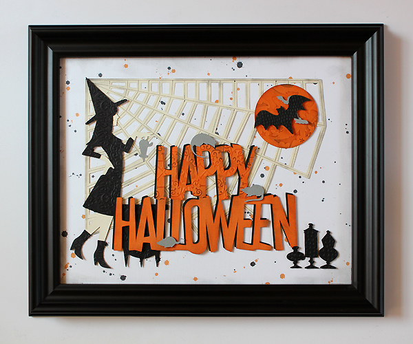Happy Halloween Frame by Juliana Michaels