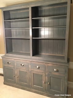 "NAPA VALLEY" Buffet Hutch w/Four Doors & Drawers