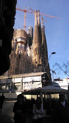 Barcelona La Sagrada Familia, Gaudí, maravillas de Barcelona, modernismo Gaudi, modernismo Barcelona