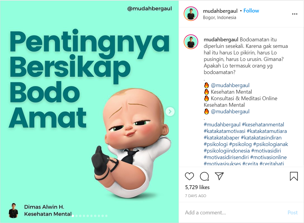 Bodo Amat Meaning In Indonesian