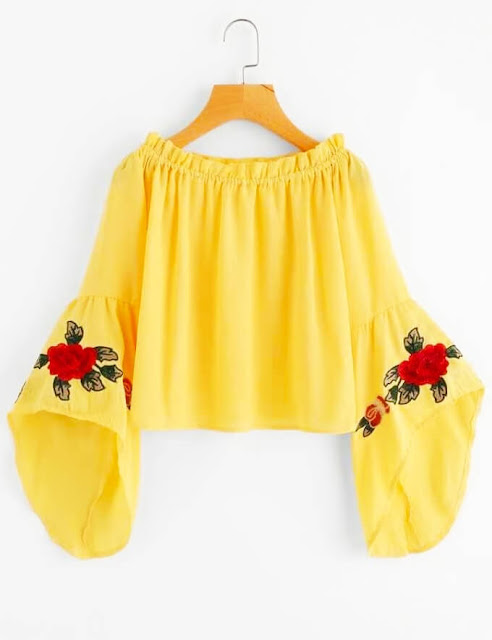 Beautiful Fancy Tops Designs Images For Girls