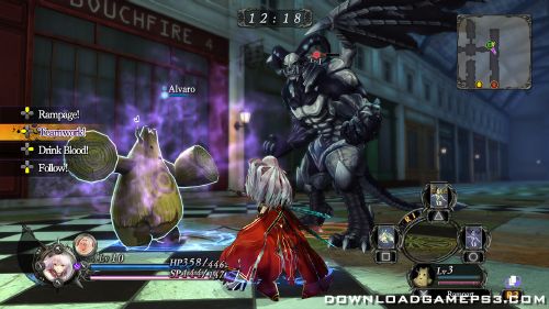 Nights of Azure   Download game PS3 PS4 PS2 RPCS3 PC free - 83