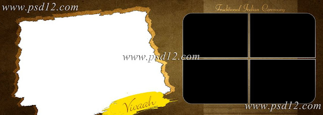 10x28 Vidhi Wedding Photo Album Templates Vol-1